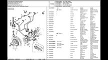 Massey Ferguson 6260 , 6265 , 6270, 6280 , 6290 katalog części