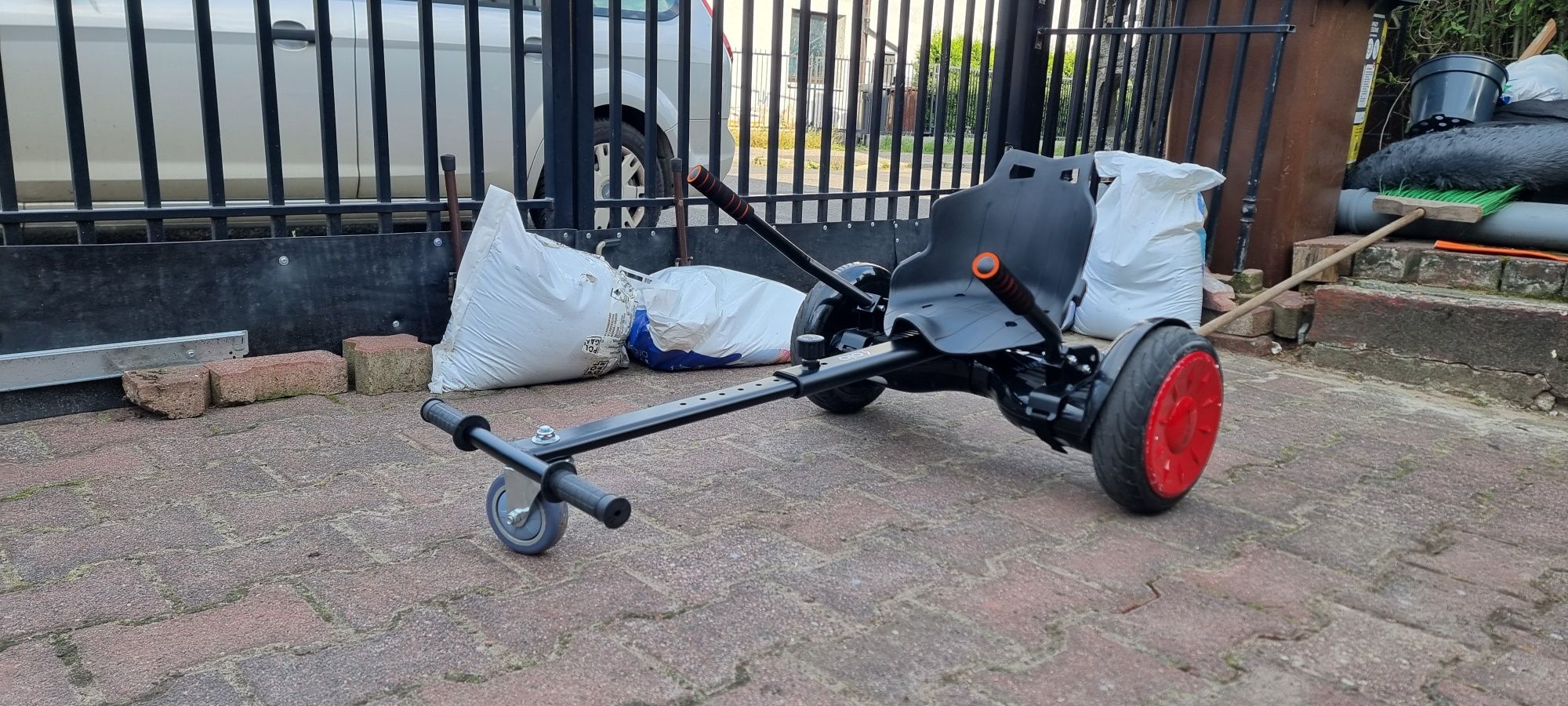 Hoverboard gokart elektryczny z nakladka 10cali Skymaster