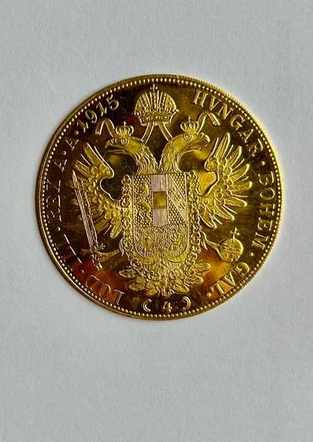 4 Ducados Austria 1915