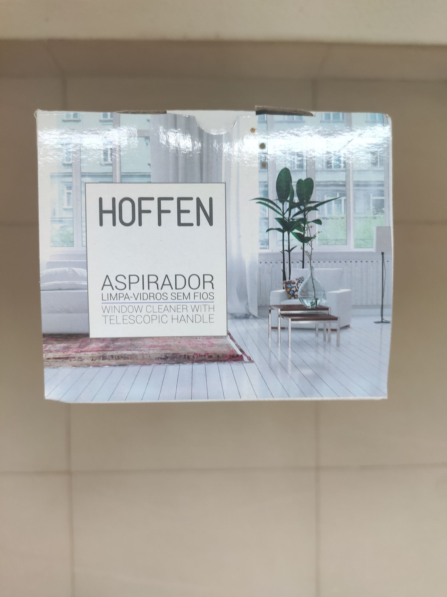 Aspirador limpa-vidros sem fios Hoffen