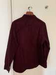 Camisa bordeax para homem