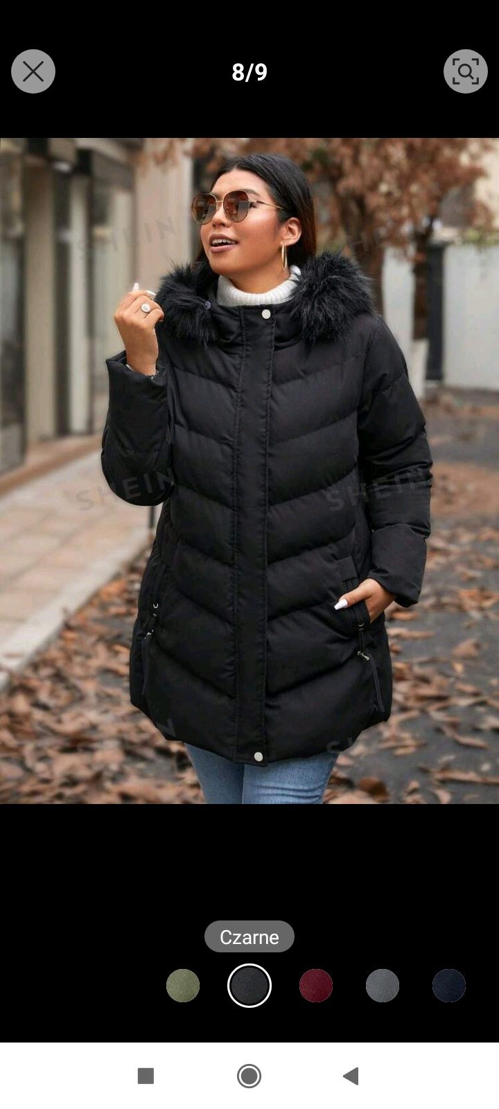 Kurtka zimowa Plus Size