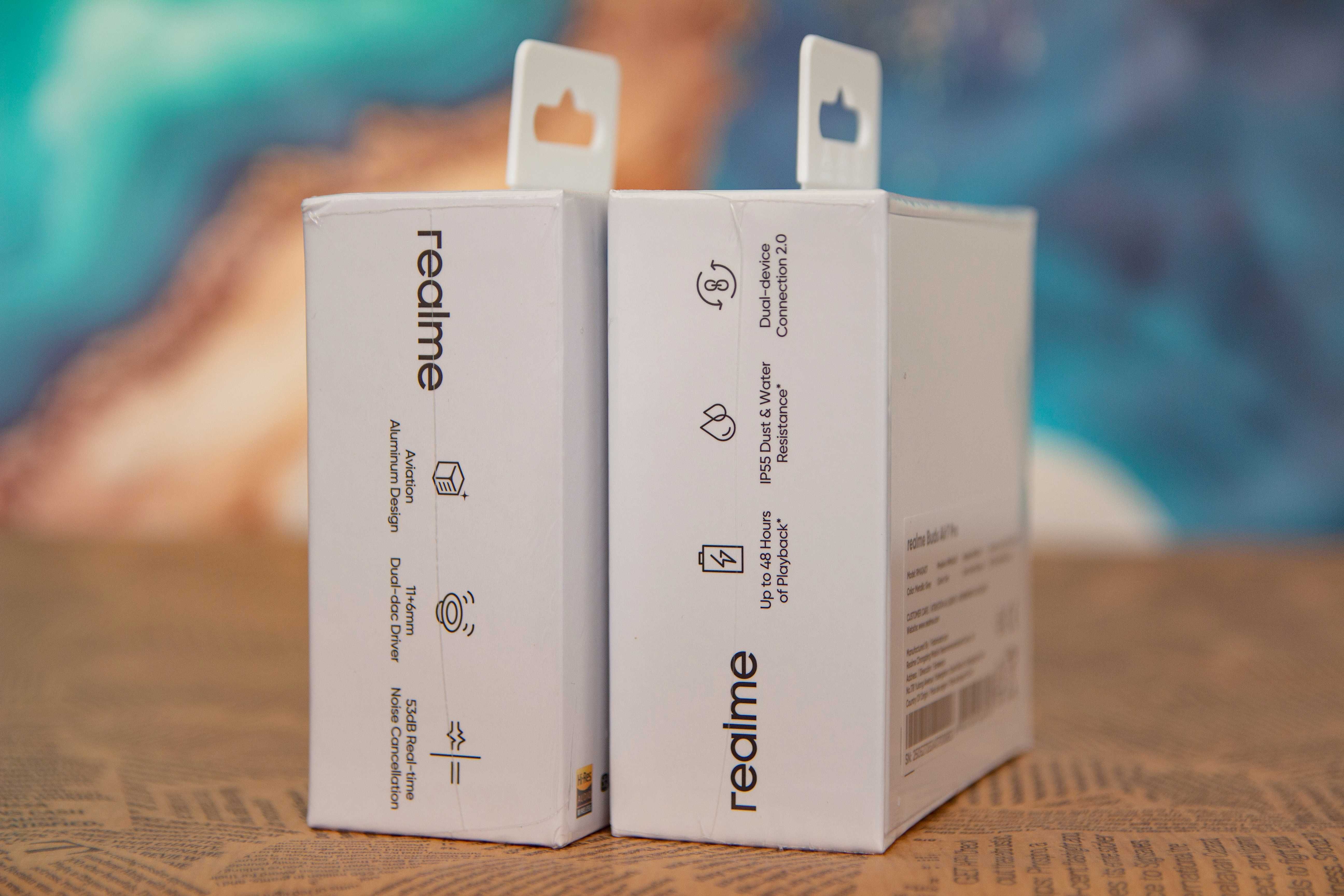 + ЧОХОЛ! Realme Buds Air 7 Pro(White)|TWS Наушники беспроводные