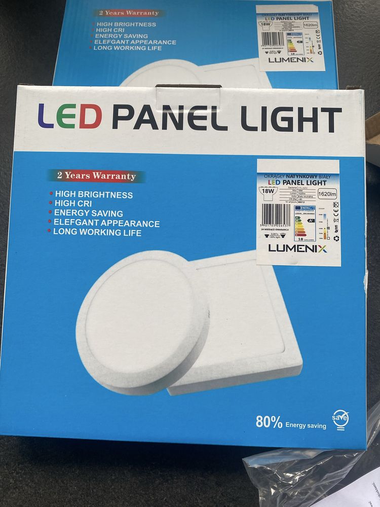 Lampa okrągła led