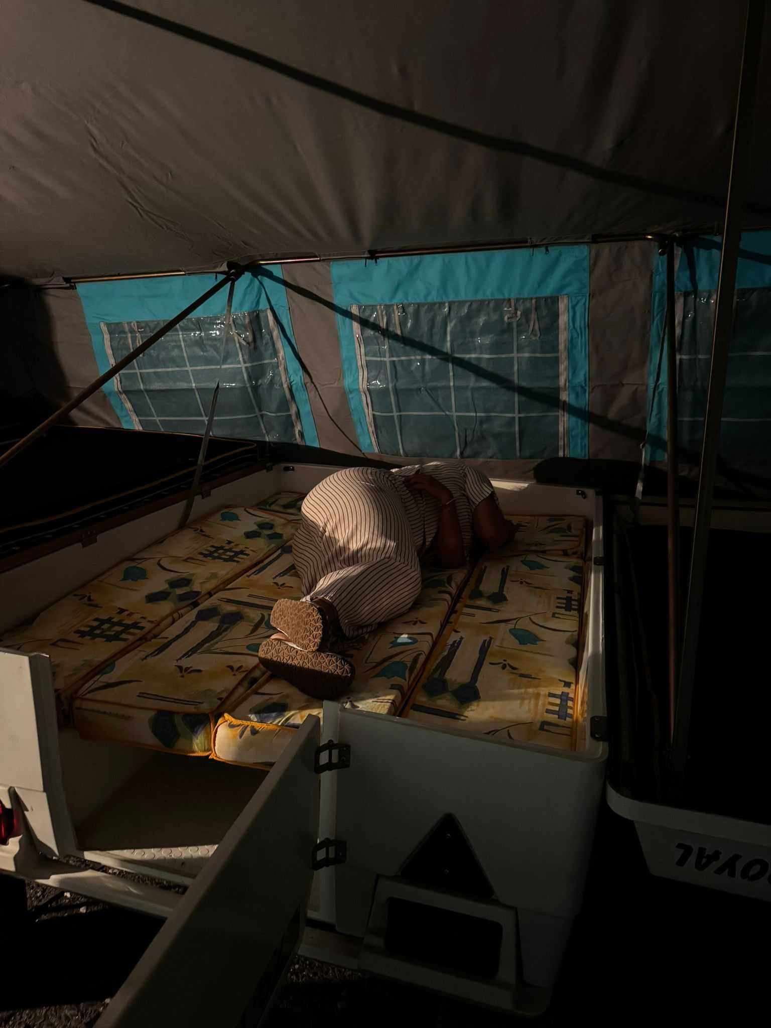 uma casa movel para suas ferias - auto tenda 3 quartos