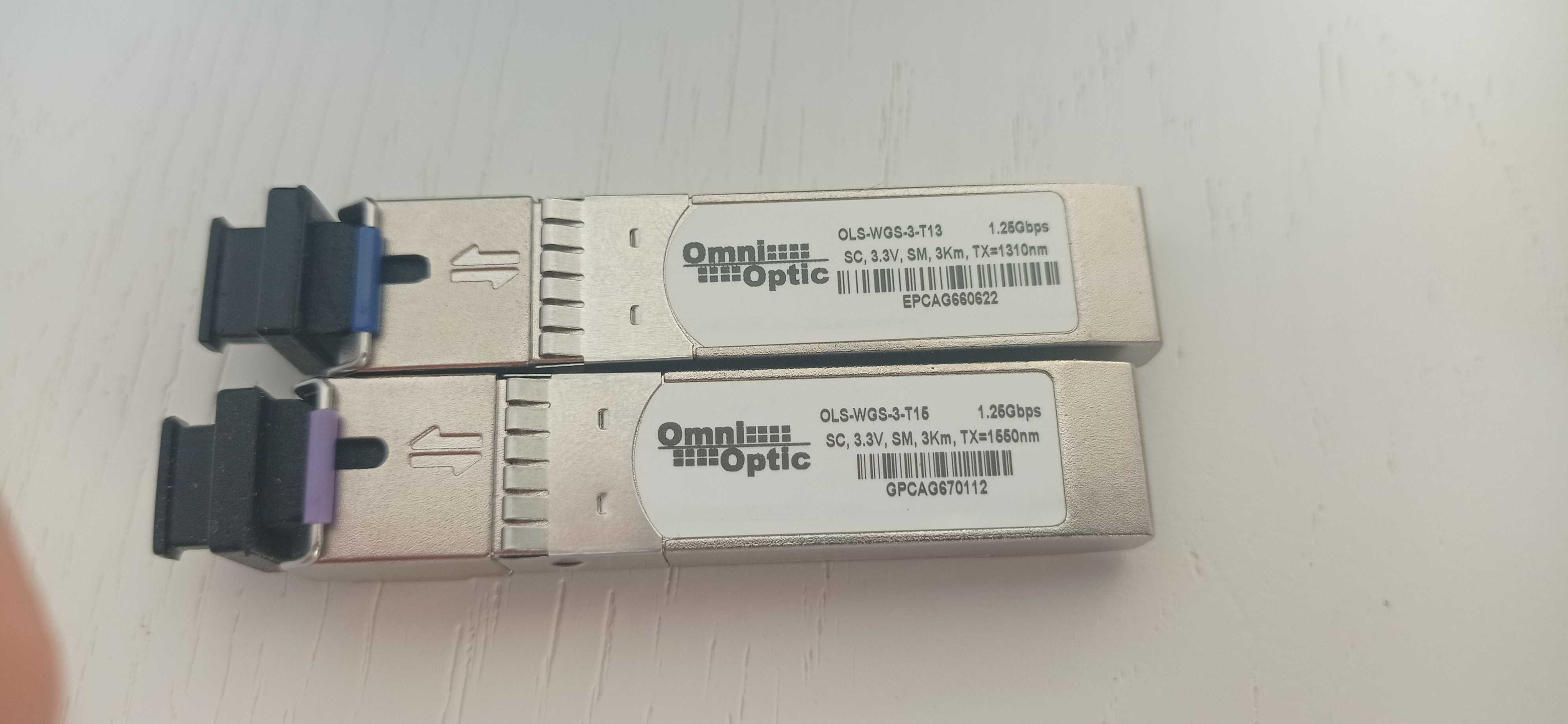 Медіаконвертор mc220l + sfp ols-wgs-3-t13 та ols-wgs-3-t15