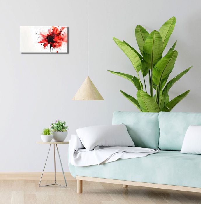 Obraz 40x20cm Płynna Akwarela