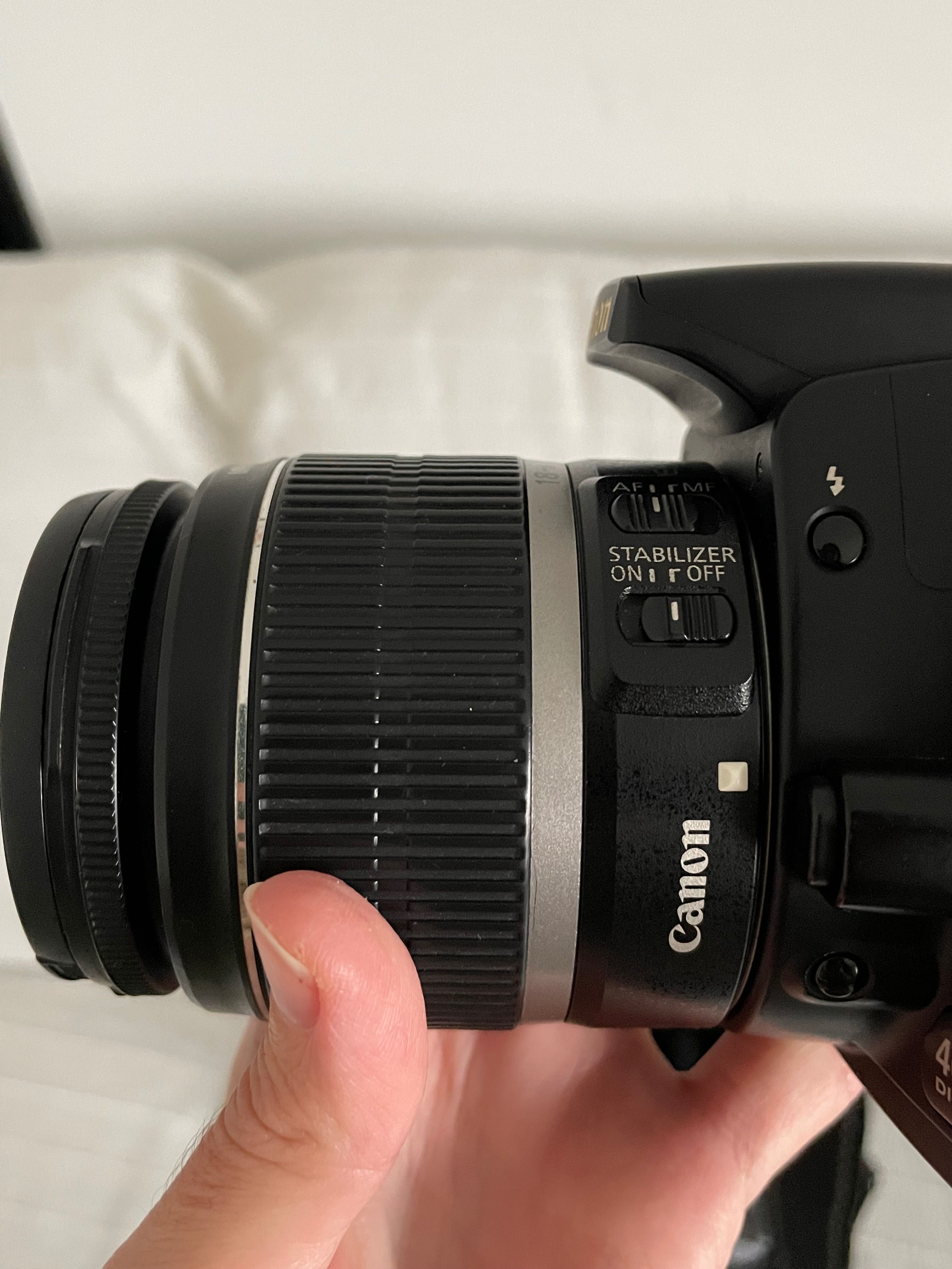 Máquina Fotográfica Cânon 400D bom estado e pouco usada