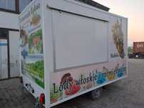 Mustang Strong NT11  Przyczepa gastronomiczna Wyposażona lody, gofry, granita 2021r.