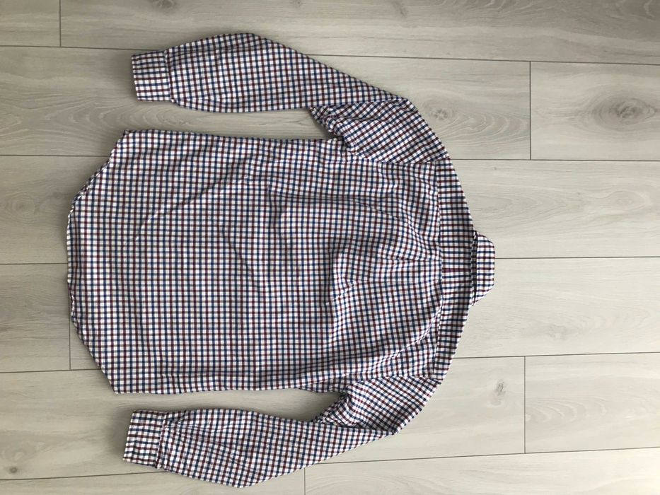 RALPH LAUREN r.XS oryginalna koszula męska w kratkę stan BDB