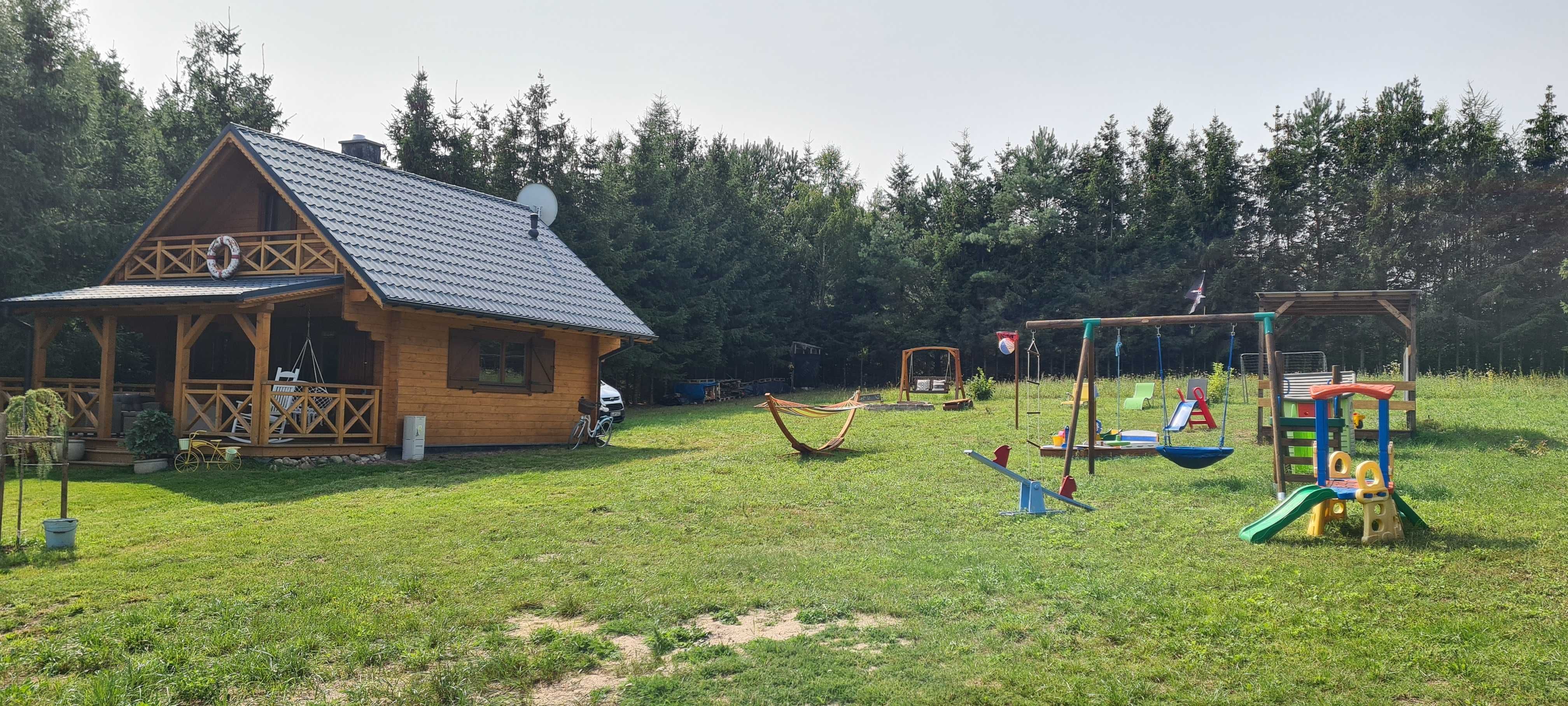 Domek letniskowy "Bolek" nad morzem, jeziorem, luks. wysoki standard