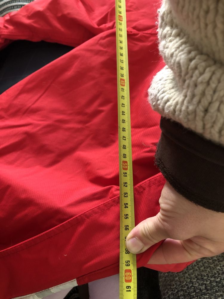 Czerwone spodnie narciarskie M Isotex 5000 Dare2be Snowwear