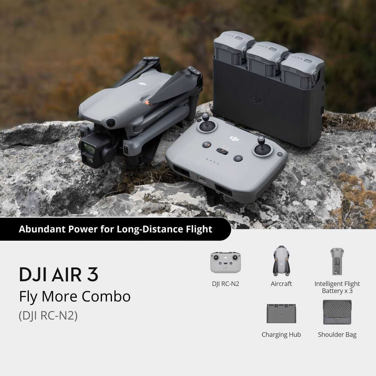 DJI Air 3 NOVO selado. Melhor preço no mercado