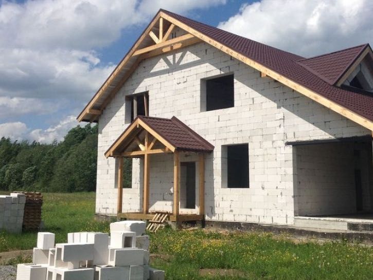 Будівництво будинків та містечок, складів • Комплекс будівельних робіт