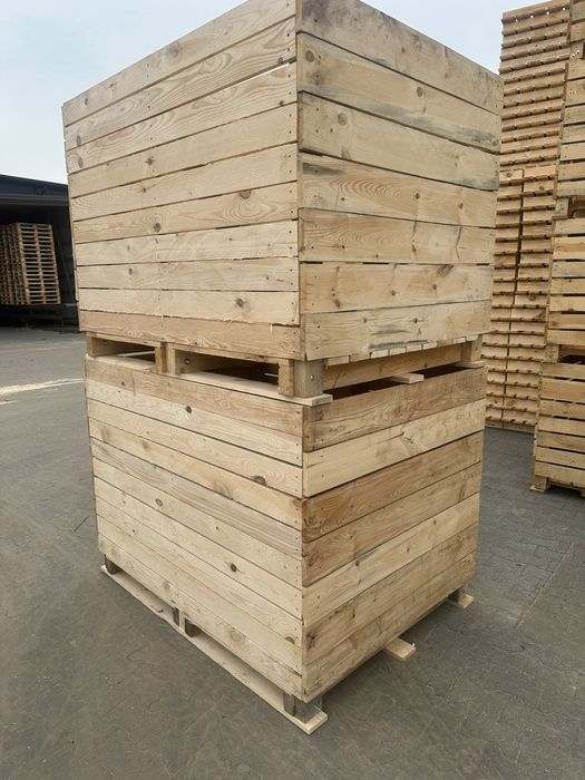 Skrzyniopalety tonówki 160x120x120