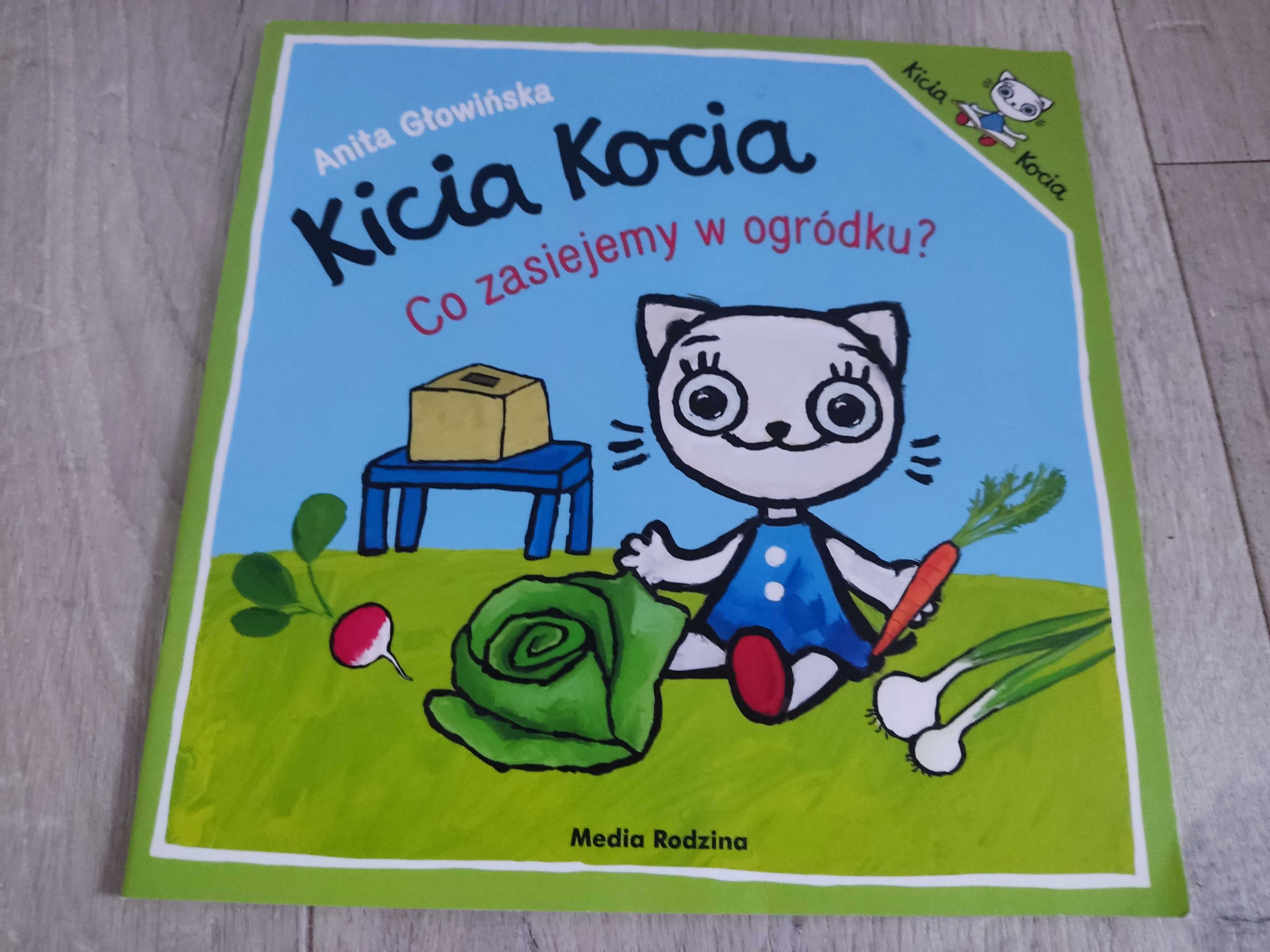 Książka dla dzieci Kicia Kocia