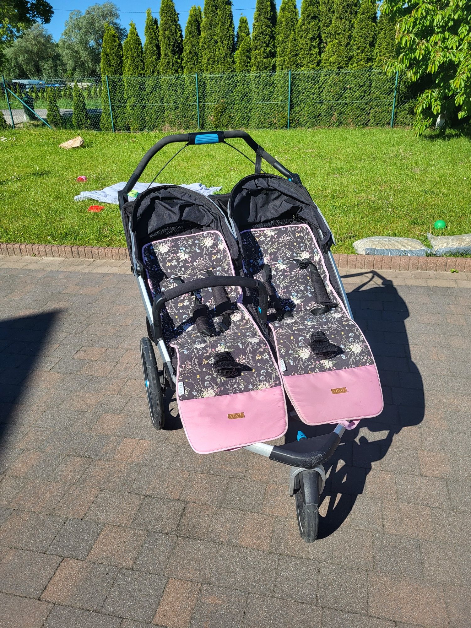 Wózek thule urban glide double stan bardzo dobry