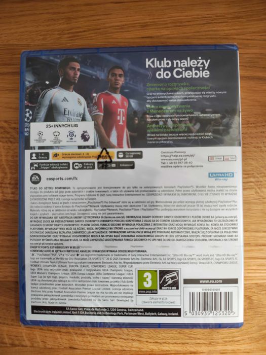 PS5 EA Sports FC 26 POLSKA okładka NOWA fifa - tylko odbiór