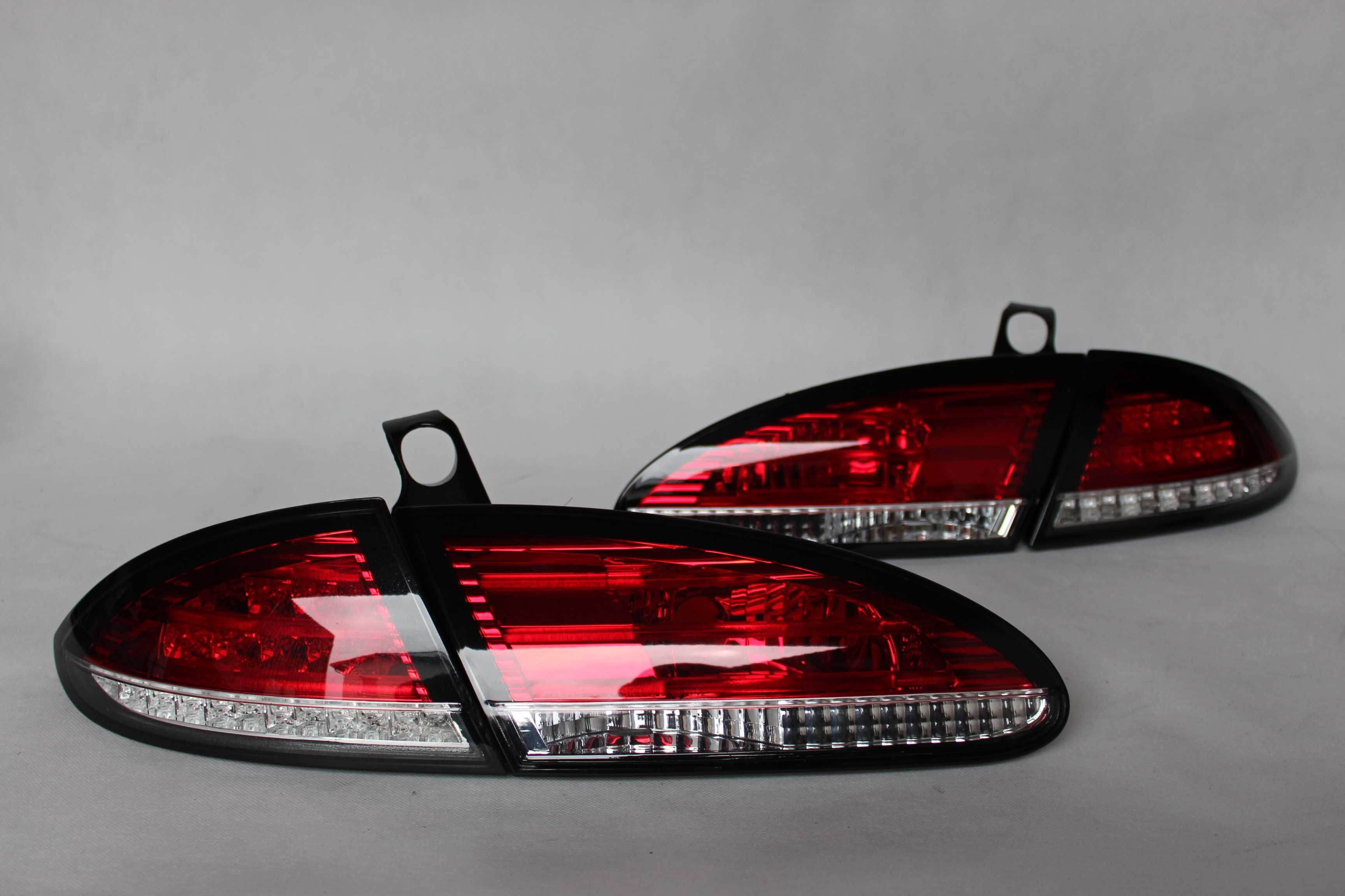 Lampy światła tył tylne SEAT LEON 2 II 05-09 LED BAR NEON RED NOWE