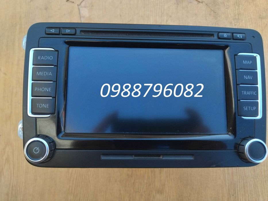 Магнітола Passat B6 пассат б6 Тоуран Touran 1 RNS 510 1T0035680A