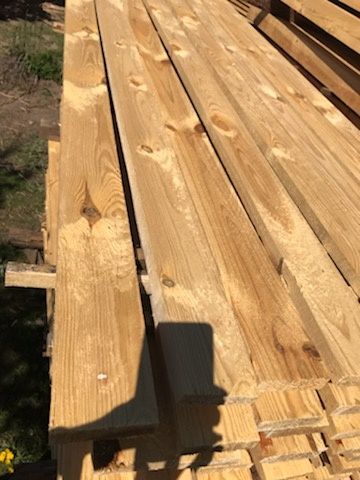 Deska 2,5 x 10 drewno sosnowe