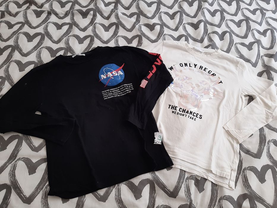 Camisolas manga comprida 8/9 anos