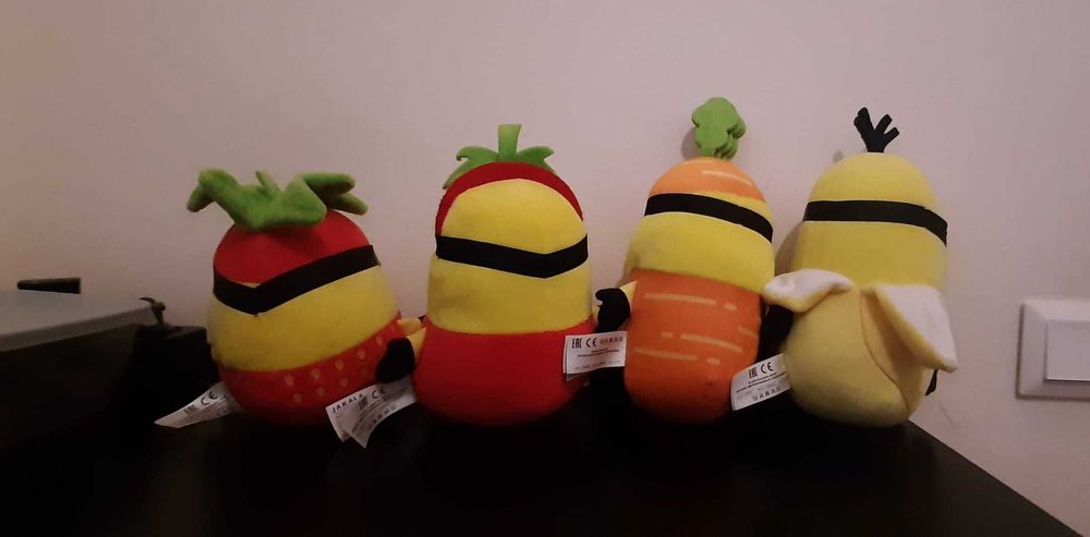 Peluches dos Minions/Minimos (Vendo-os Separado ou Todos Juntos)