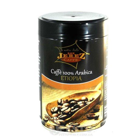 Молотый кофе Don Jerez Etiopia 100% arabica 250 г