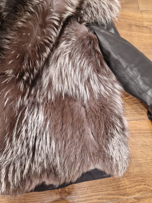 Куртка -жилетка  хутряна , трансформер