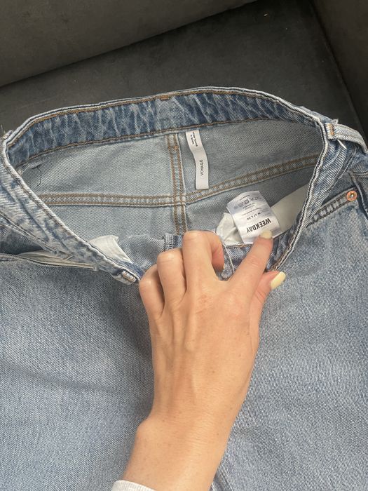 Джинси weekday прямі