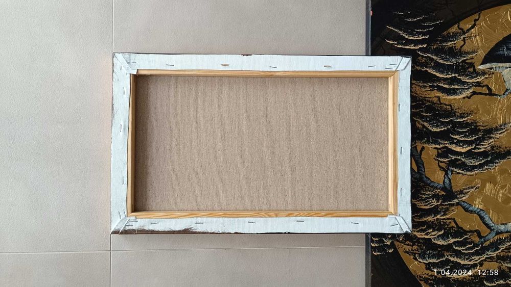 Obraz 4 częściowy malowany na płótnie