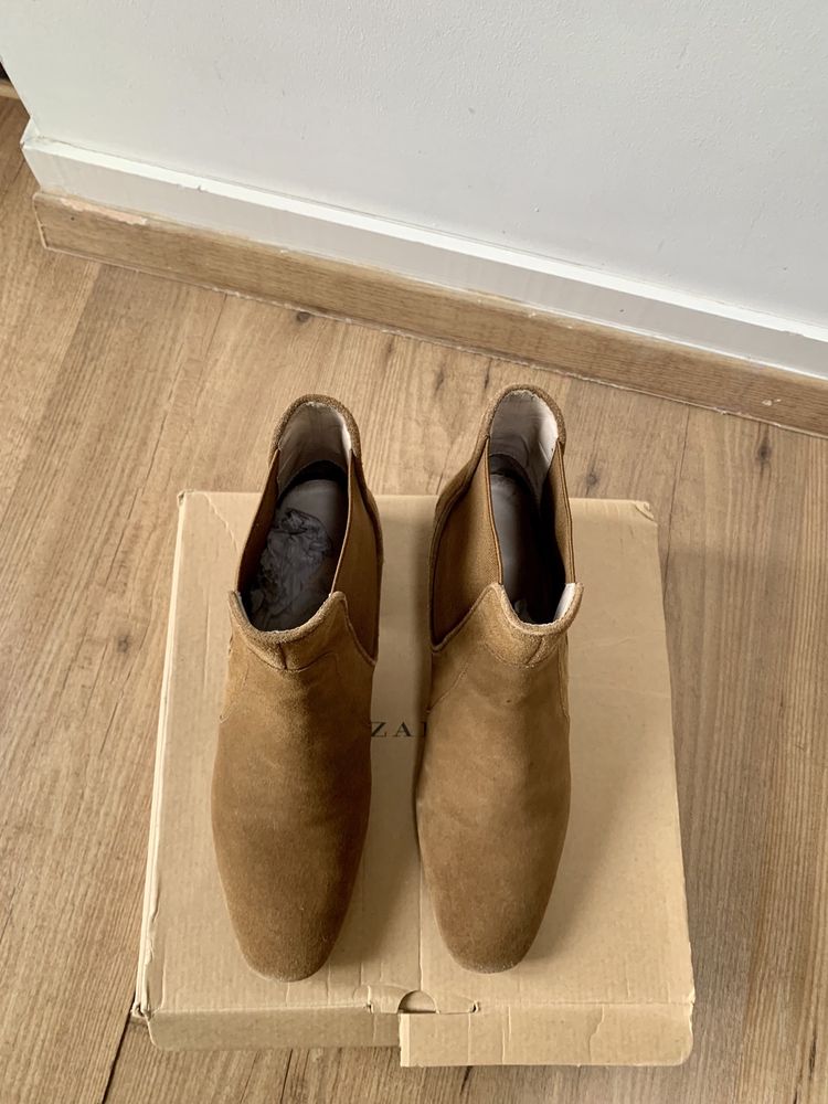 Botins camurça Zara