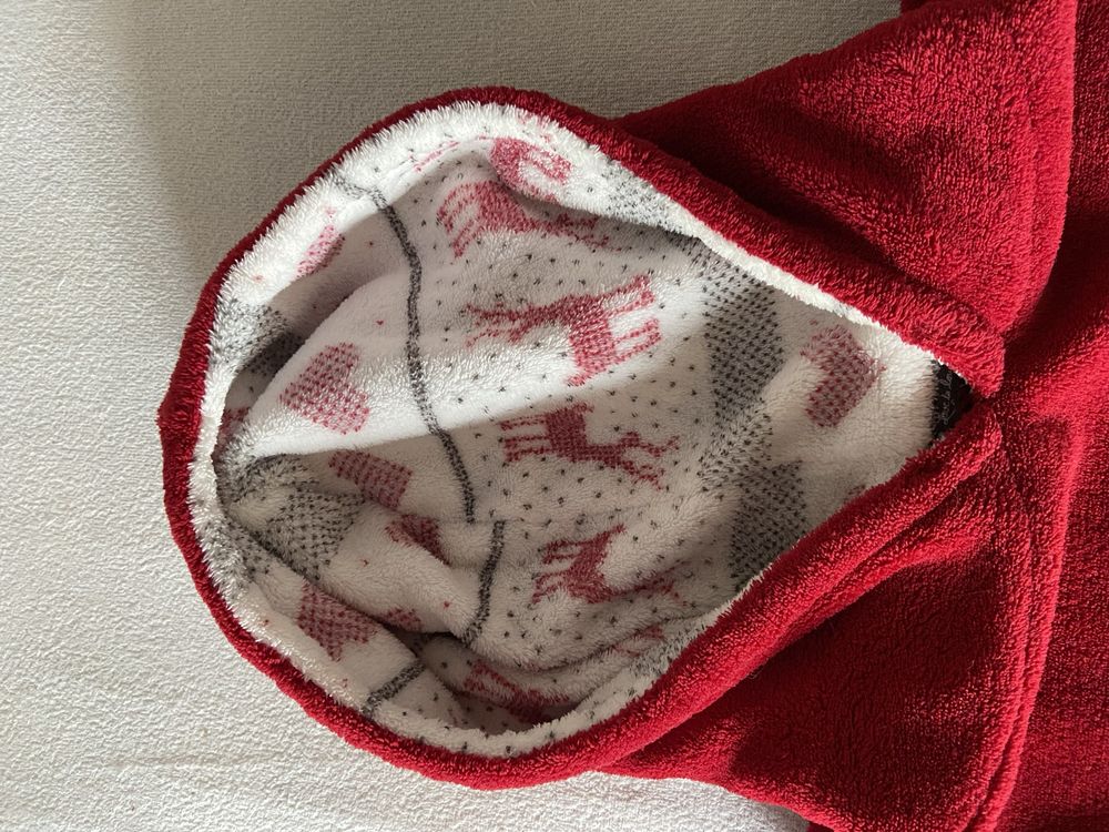 Bluza pluszowa z kapturem