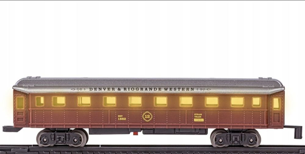 Залізниця железная дорога поїзд + 5 вагонів