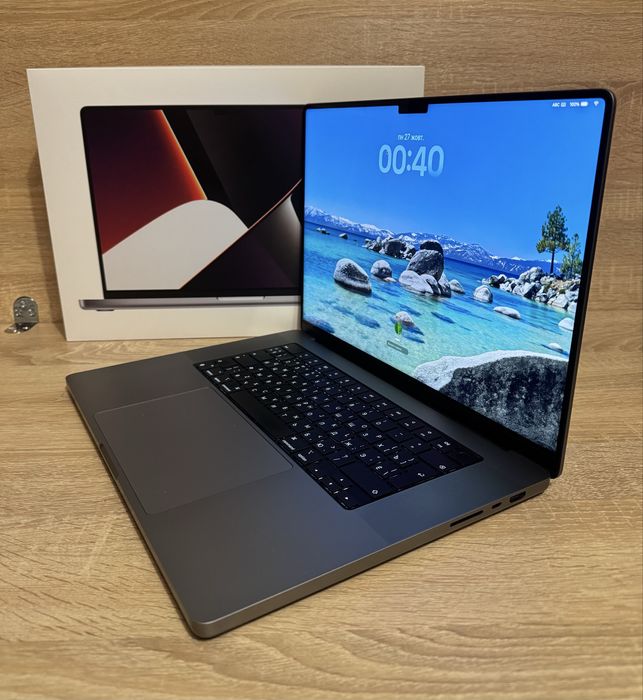 Apple MacBook Pro 16 (A2485) 16″ M1 Pro, 16Gb RAM, 512Gb SSD, 2022р
