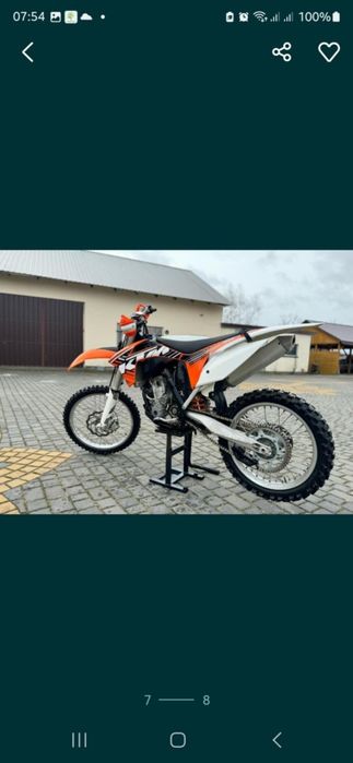 KTM SX-F 350 • 2011 • Stan bdb • Nowy akumulator • Gotowy do jazdy