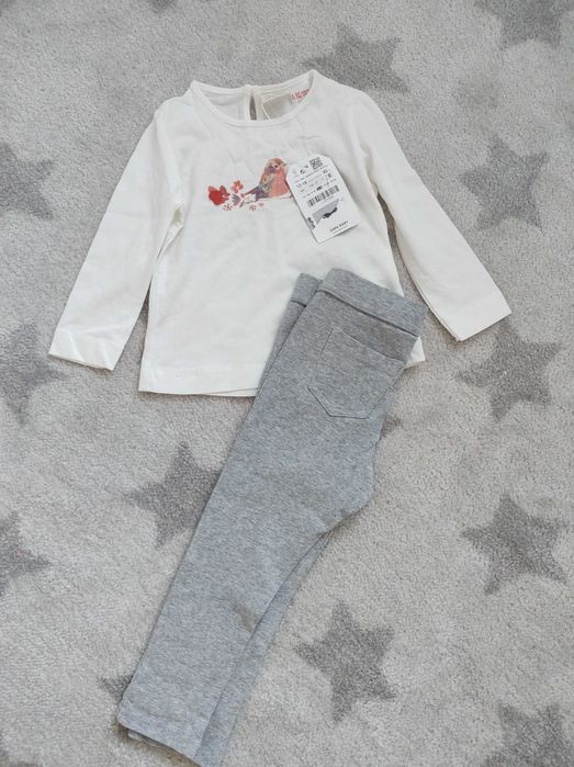 Кофта, футболка zara і брюки, лосіни hm