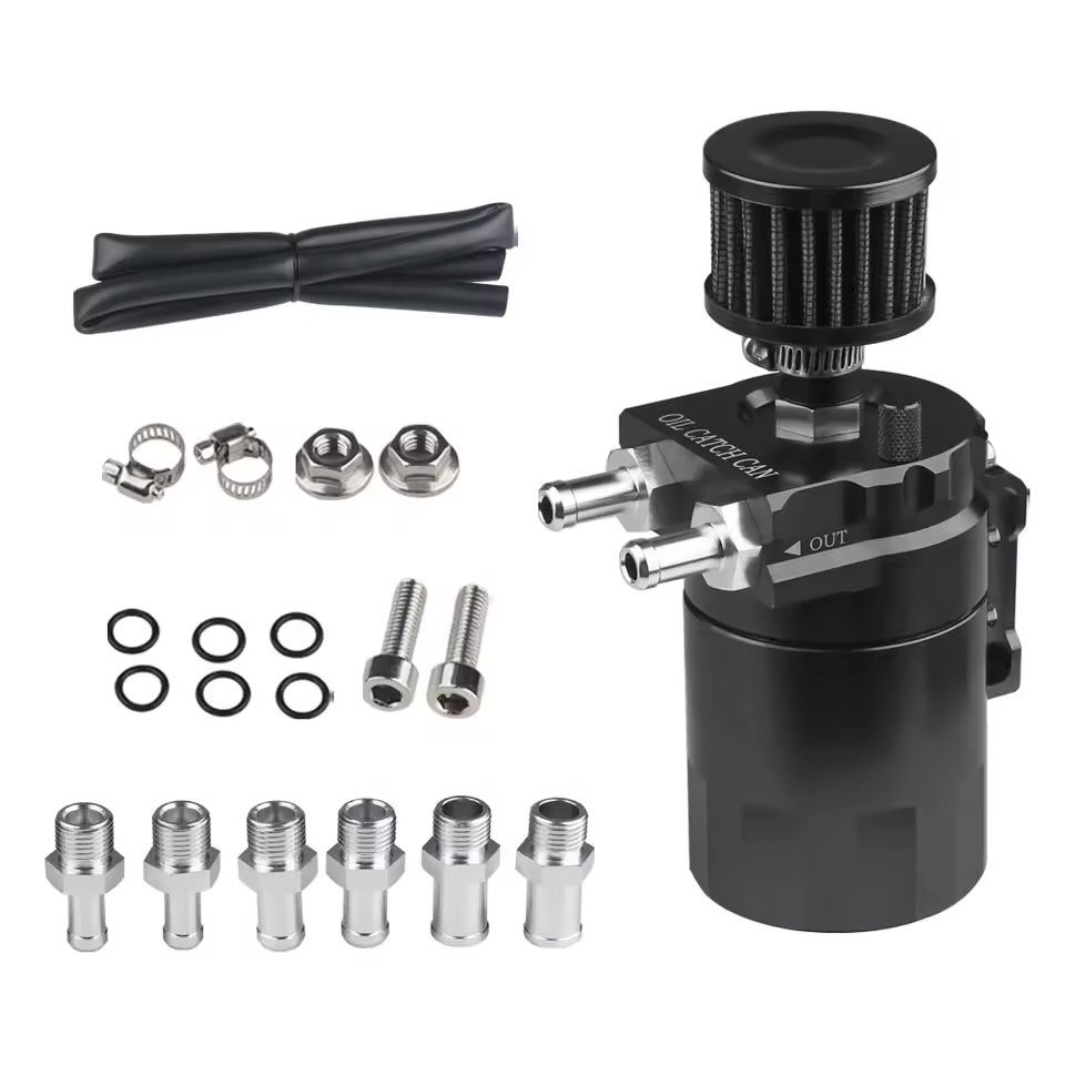 Zbiorniczek separator oleju 300 ml zbiorniczek odmy (czarny) NOWY!