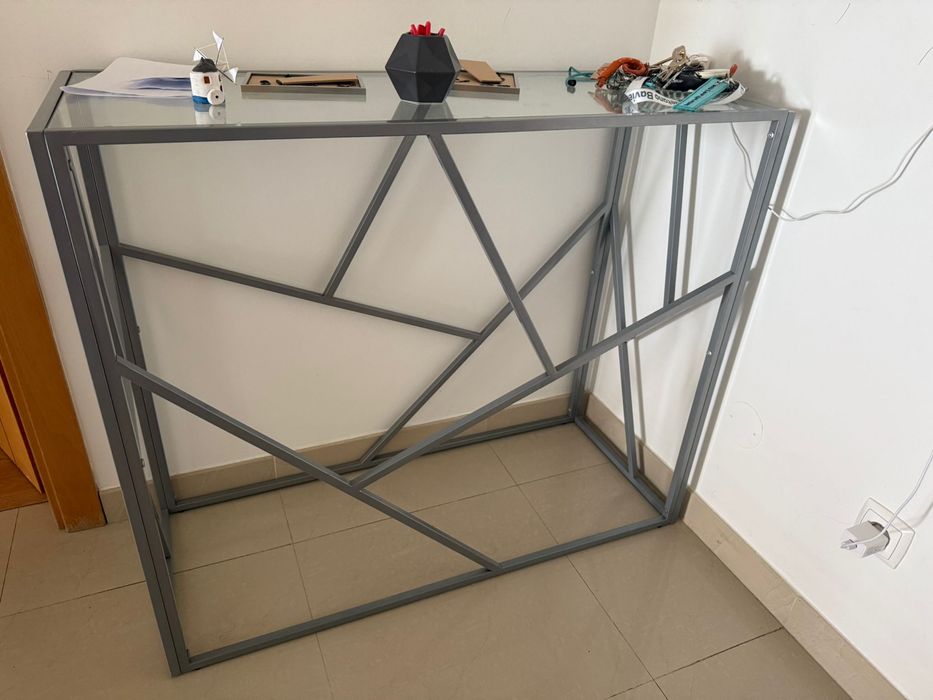 Móvel hall de entrada Cinza