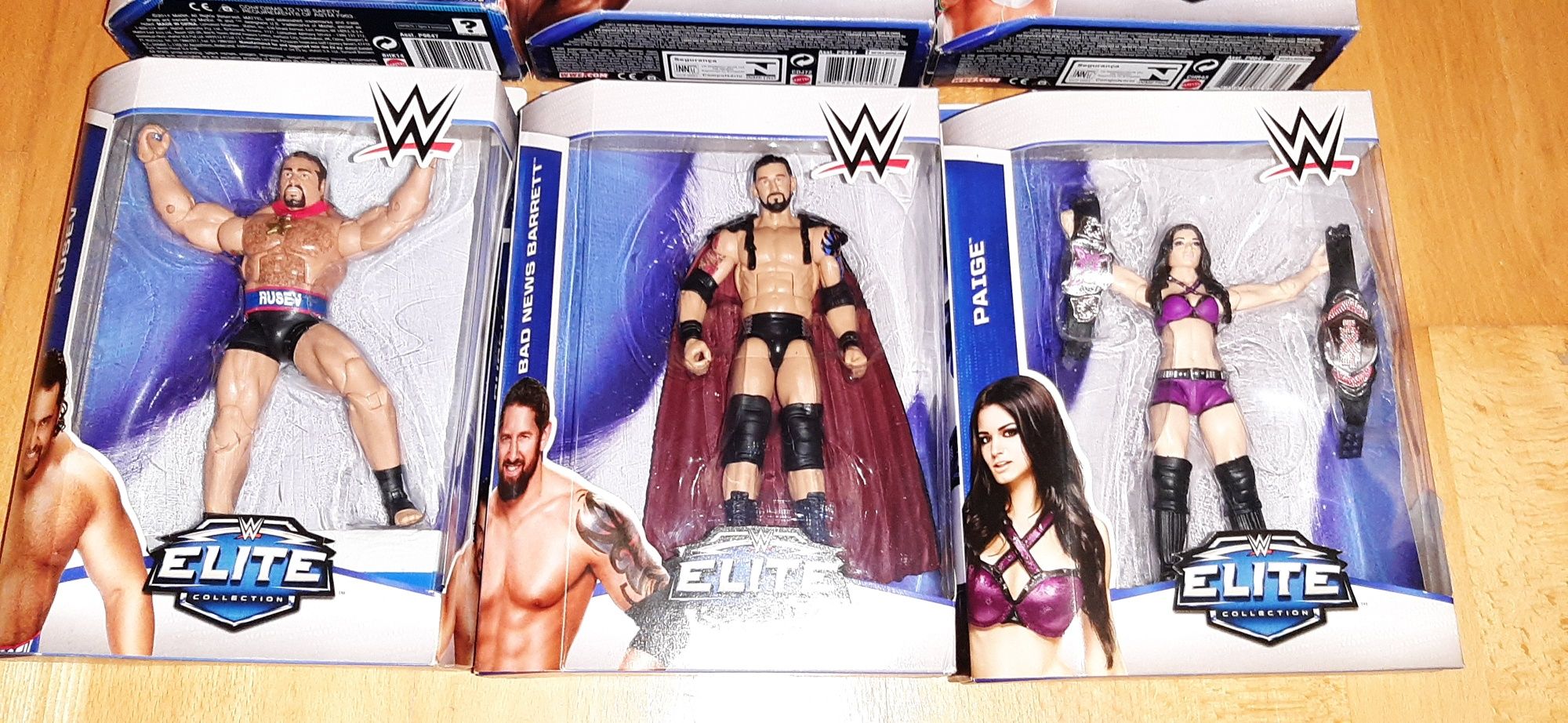 6 figuras/bonecos-wwe wrestling elites seladas na caixa