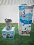 Piscina Bestway 3,05x0,76 com Clorador de sal, e filtro de Cartucho