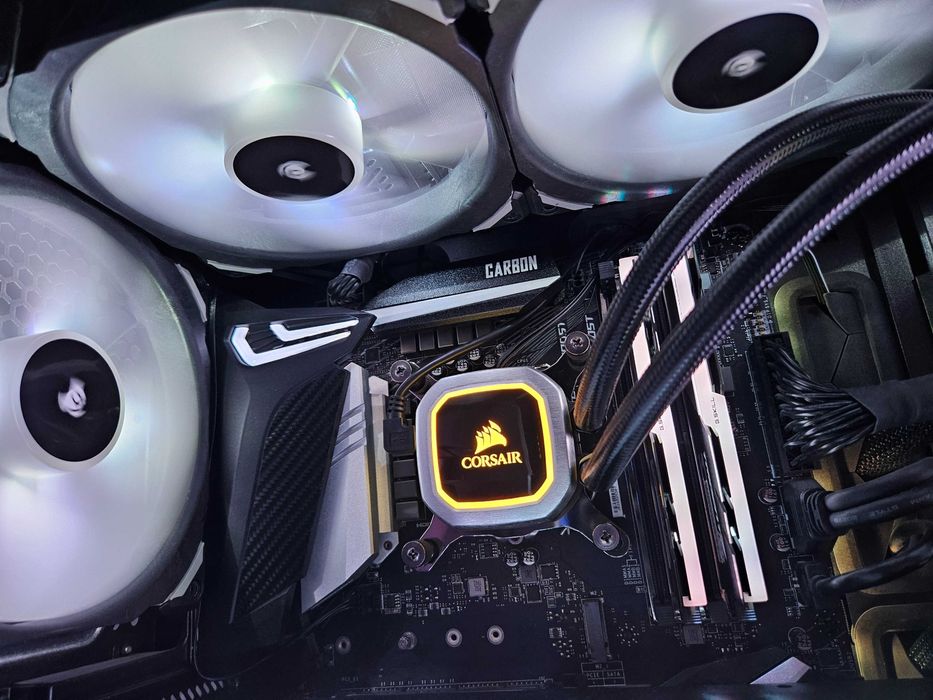 PC Intel i7-9700K / RTX 3080 / 32GB RAM RGB – gaming i praca, zadbany