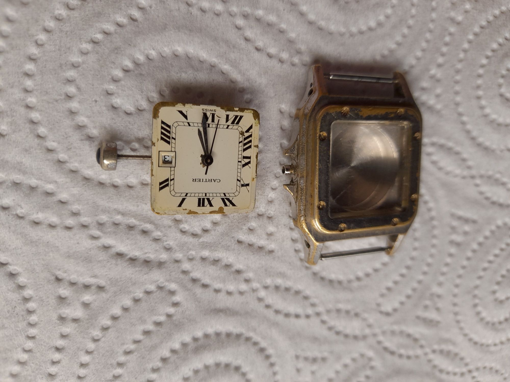 Zegarek Cartier do naprawy.