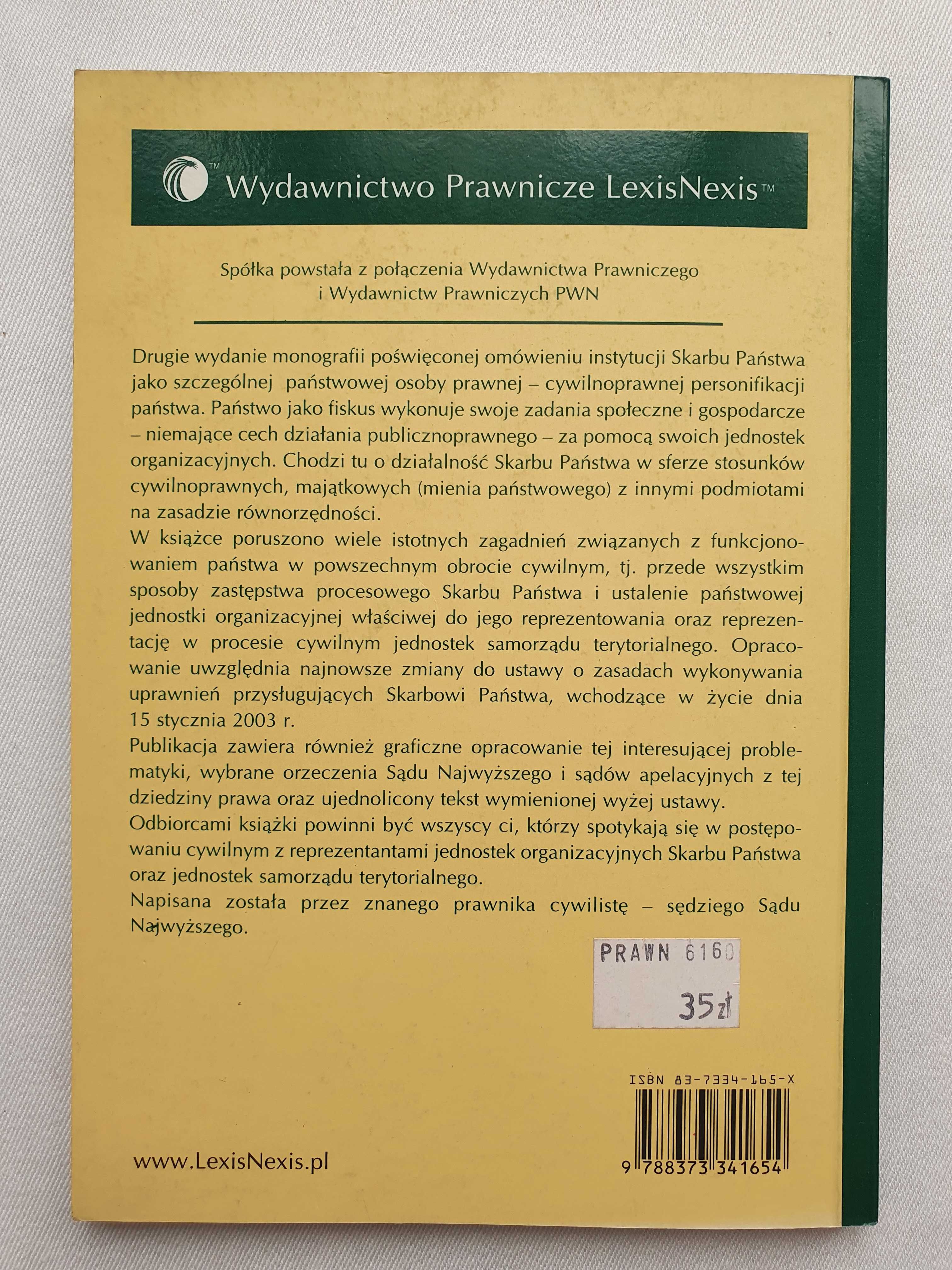 Reprezentacja Skarbu Państwa i ... - Gerard Bieniek LexisNexis Prawo