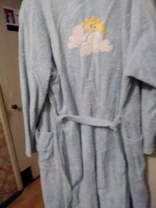 Махровий банний халат