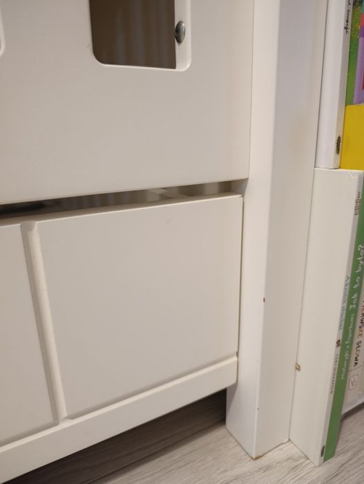 Allpin łóżeczko 140x70 z funkcją tapczanika