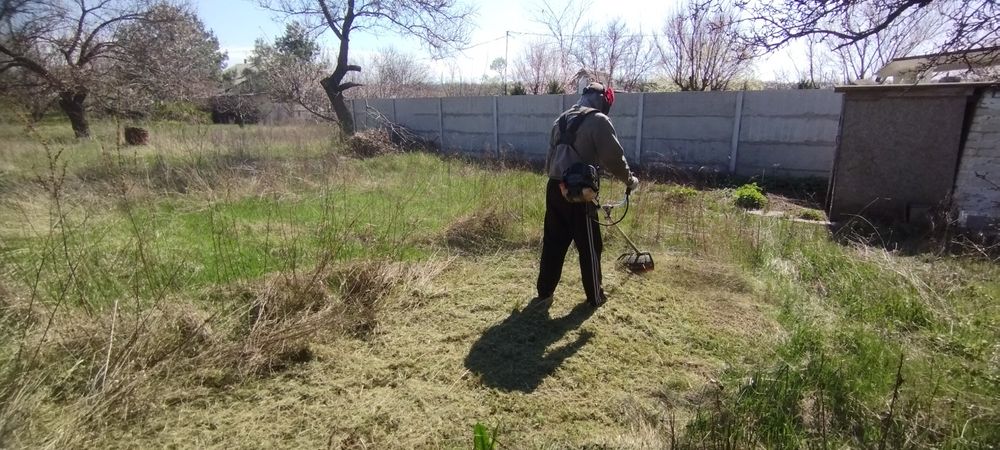 Покос травы,уборка участка, территории,культивация , демонтаж,спил дер