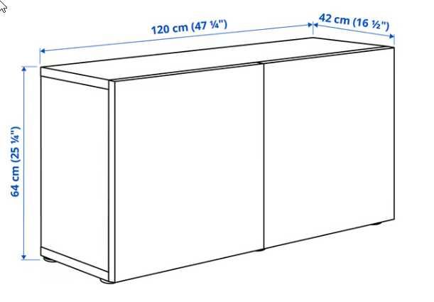 BESTÅ
Combinação armário parede