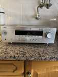 Amplificador yamaha e colunas e subwoofer