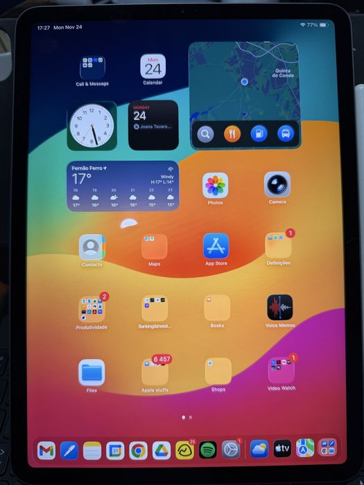 iPad Pro 11’ (2018) - Como Novo! Inclui Pencil e Keyboard